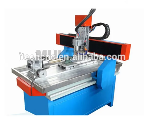 600*900*100 cnc router with rotary axis engrave cylinder
