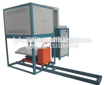 KSS-1400ST Laboratory bell type bottom loading lifting electric furnace for heating and sintering