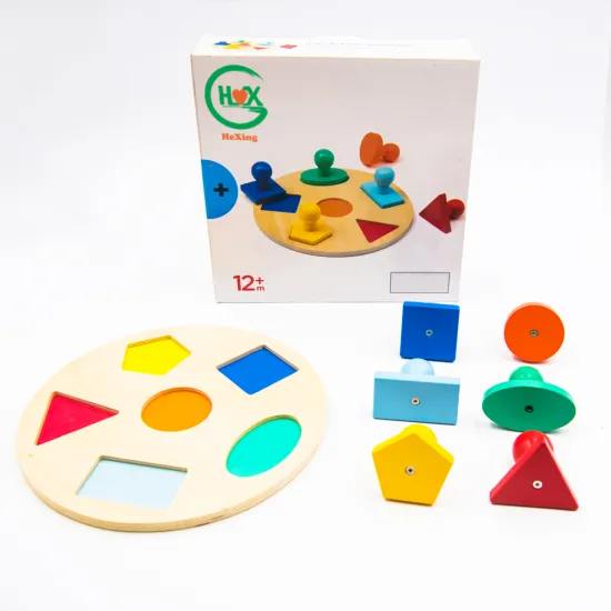 Top 2024 Geometric Score Creative Toys and Puzzle Board Puzzles for DIY Learning