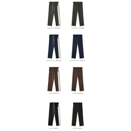 Casual wide-leg straight-leg sweatpants