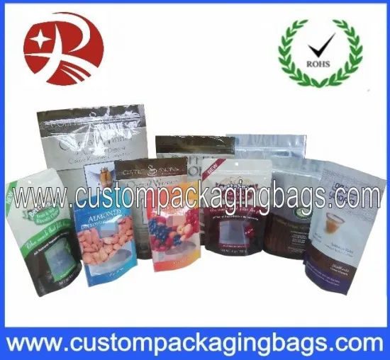 Side Gusset Aluminium Foil Coffee Packaging Bags For 16oz Coffee Beans