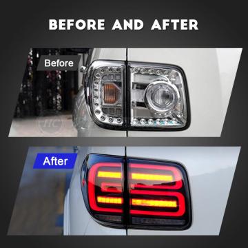 HCMOTIONZ LUZES TAIL DE LED para Nissan Patrol Y62 6ª Gen 2012-2019