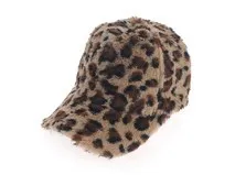 wild sexy leopard hunting winter baseball cap