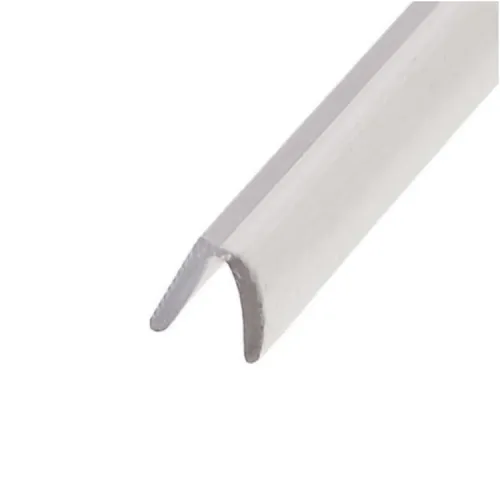 Shower Door Translucent Vinyl Edge V-seal, High Quality Shower Door