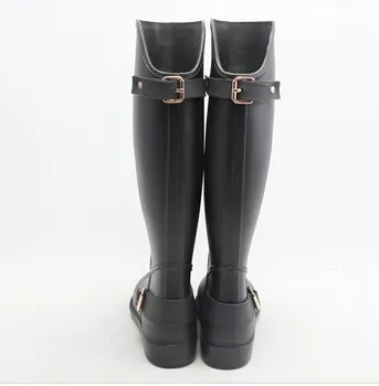 PVC Jockey Riding Rain Boots for Women