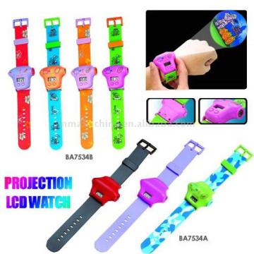 Projection LCD Watch/ Kids' Sports Watch