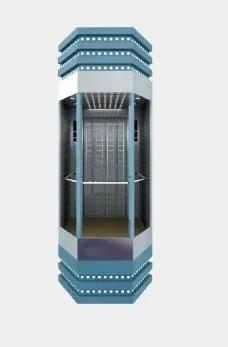 Sightseeing Elevator with Diamond Shape