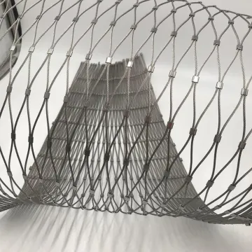 SS 316 Stainless Steel Wire Rope Ferrule Mesh Netting for Balustrade