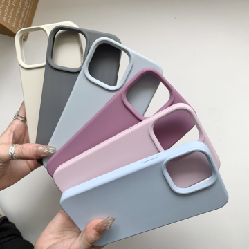 Luxury Liquid Silicone Cases for iPhone 14, 13 Pro Max, 11, 12 Pro Max, X, XR, 7, 8, and 14 Plus: Comprehensive Protection for Your Device