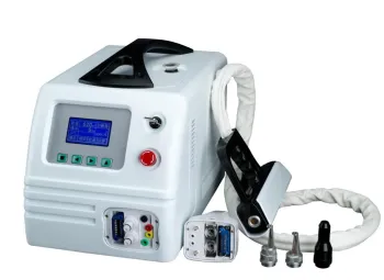 Ruby Portable Q-switch Nd Yag Laser Sapphire Handle For Deep-seated Age Pigment Removal