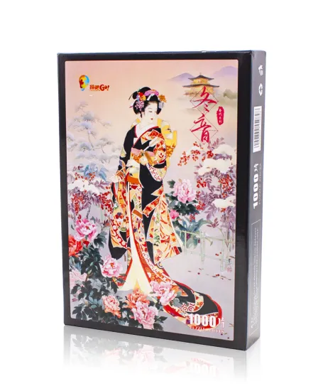 Creative custom kids adult educational puzzle 1000 toys