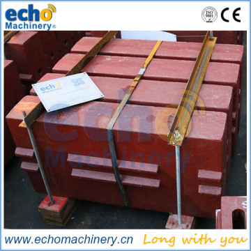 casting high chrome impact crusher 1214 blow bar