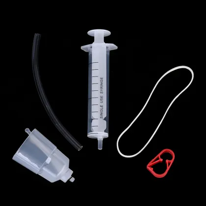 Bicycle Hydraulic Brake Bleed Tool Kit For Shimano, Tektro, Margura and Series Disc Brake System Use Mineral Oil Brake