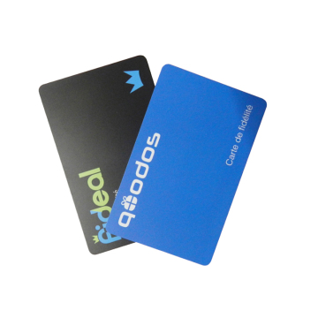 Custom Printed Embossed Hard Plastic Business Cards with Gold Stamp/Printed Membership Cards