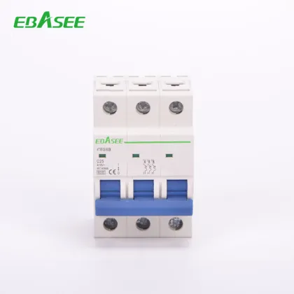 High Quality EBASEE Brand 12V DC Miniature Circuit Breaker MCB - OEM