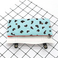 Animal hair style canvas pencil case