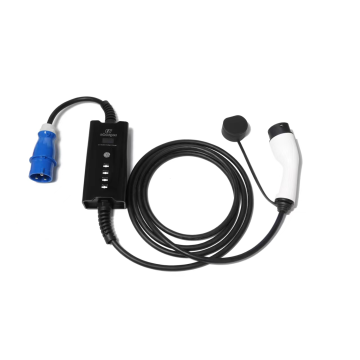 Portable 25ft Cable 3.5KW/7KW EV Charger Station with US/EU Plugs