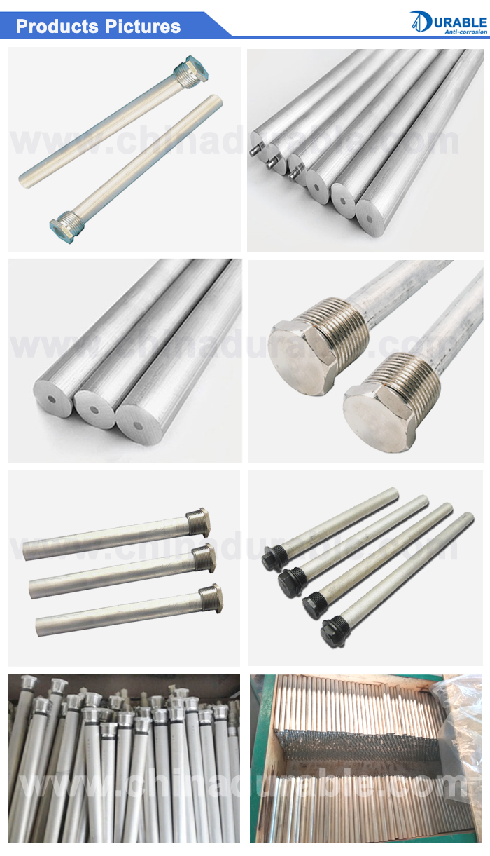 Cathodic Protection Extruded Magnesium Anode Rods For Electric Water ...