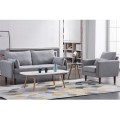 Fabric Sofa Blue Simple Design Fabric Sofa Set Living Room Furniture Manufactory