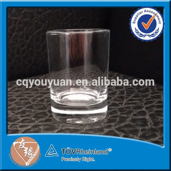 China custom made 25ml mini size personalised shot glasses