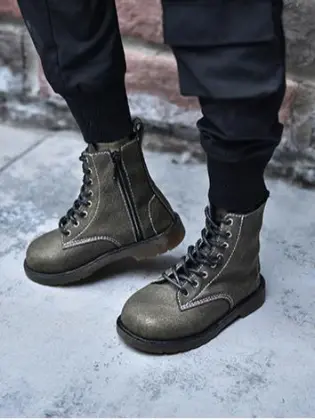 BJD Boy/Male Shoes Martin Boots for 70cm Doll