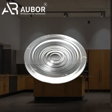 Fast Delivery 45 Degree Concave Fresnel Lens 30mm Round Plastic for Projector Photography Lamp