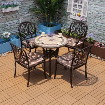Modern Cast Aluminum Sofa Sets and Outdoor Furniture - Garden Furniture Factories