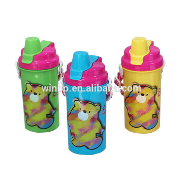 Cap water bottle with BPA free