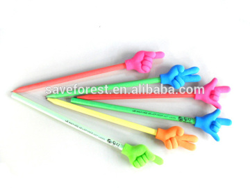 3d max eraser pencil packing in lovely pencil pouch made in China
