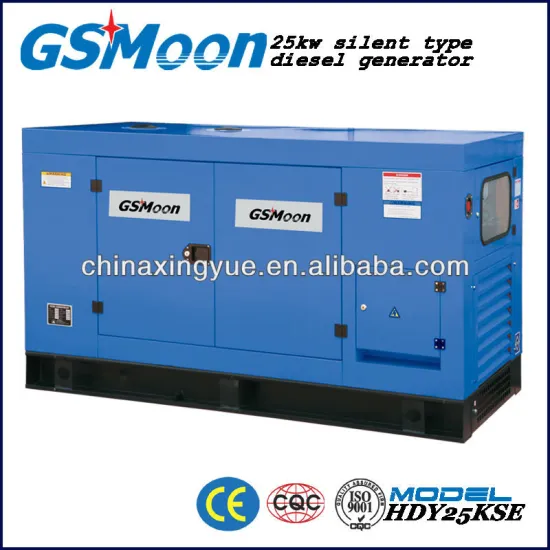 CE approved 25kw Silent Diesel Generator