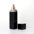 30-120mL Opaque Black Glass Face Serum Pump Bottles