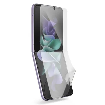 Premium HD Clear Full Cover TPU PET Hydrogel Soft Nano Film Flexible Screen Protector for Galaxy Z Flip 3/4/5/6 5G