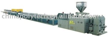 Provide PVC,PE,PP profile and perforated communication pipe extrusion line