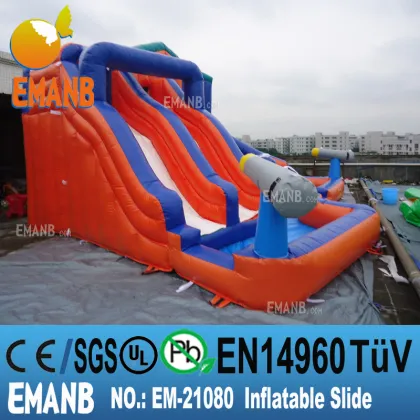 1398 USD banzai inflatable water slide inflatable water slide, giant inflatable water slide for adult