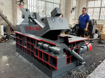 Good quality large capacity metal scrap balers