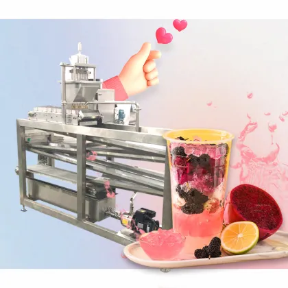Automatic Popping Boba Machine: Cosmetics, Brown Sugar Crystal Ball Making