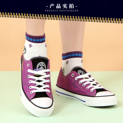 Giorno Giovanna/bruno Bucciarati Cos Shoes Lolita Girl Boys Jojo's Bizarre Adventure Cosplay Shoes Casual /fashion Skate Shoes