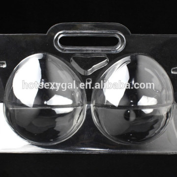 Custom thermoformed gifts blister clamshell black packaging