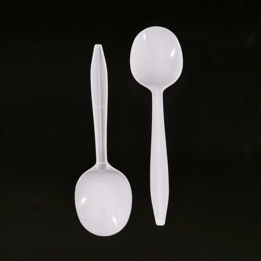 Individually Wrapped Plastic Cutlery Spoons Fork Set