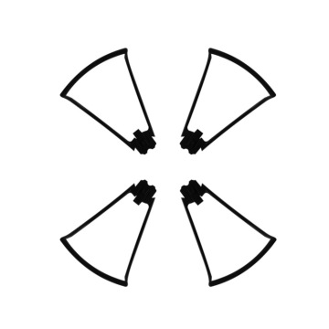 ZD5/ZD6/ZD8 GPS Fernbedienungssteuerung Drohnen Zubehör Kit - Flugzeug UAV -Schutzringrahmen