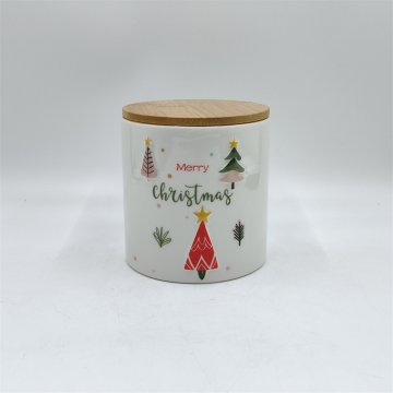 Küçük Noel Seramik Saklama Kabı