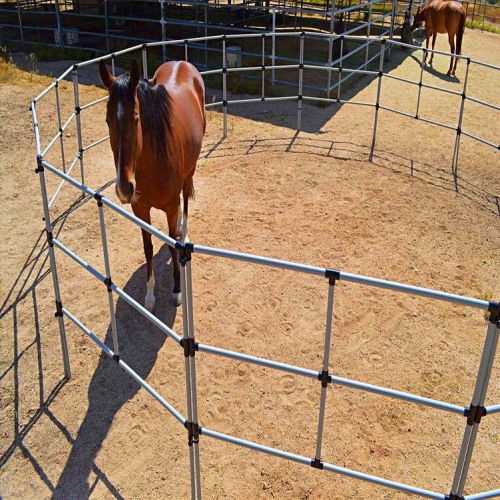 Hot mencelupkan Pagar Ternak Galvanized Horse