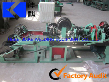 Full Automatic Straight and Reverse Twisted Double Srands Barbed Wire Making Machine