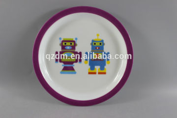 100% Melamine Dinner Plate For Children