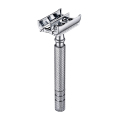 Butterfly Opening Micro Comb Safety Razor dubbele rand