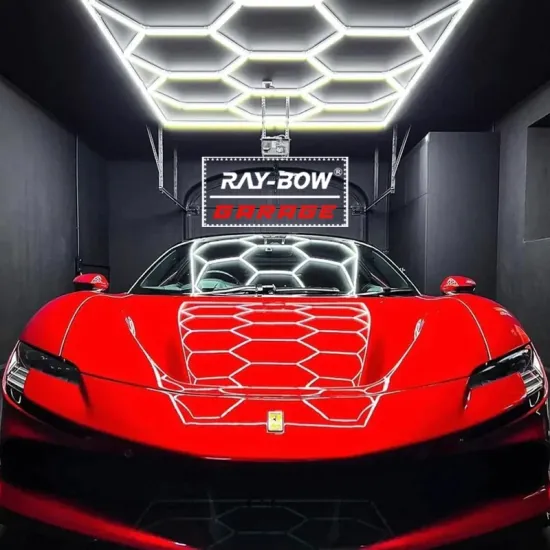 DIY Customizable LED Hexagonal Lights: Enhance Your Car Detailing and Polishing Experience with Flexible Installation Options