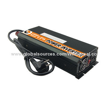 Automatic 12V DC to 220V AC Car Battery Charger with 1,500W Output Power, 30A x 6 Fuse