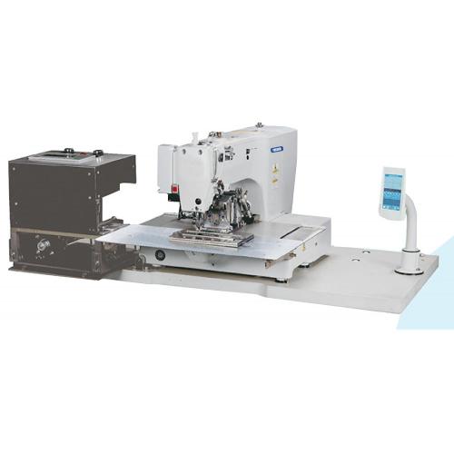 Bande de velcro automatique attachant la machine à coudre de modèle