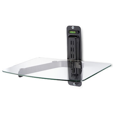 DVD Mount, Made of Metal and Glass Materials