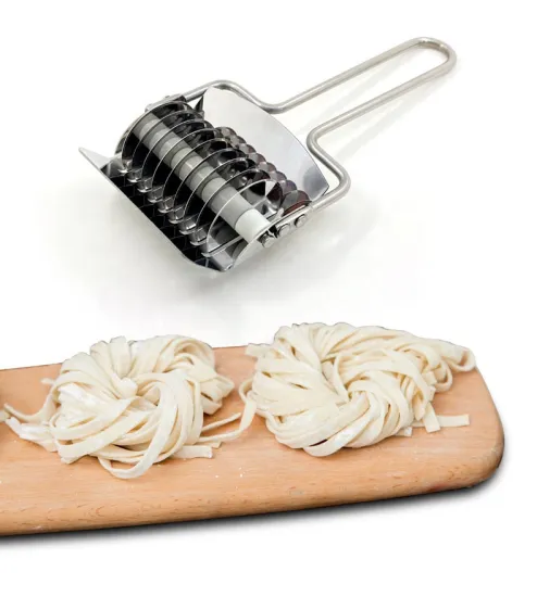 Durable stainless Steel Noodle Cutter Lattice Slicer Dough Cutter Pasta Manual Spaghetti Maker for Kitchen Cooking Tools